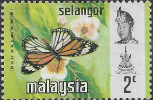 Selangor 1971 Butterflies SG 147 Fine Mint