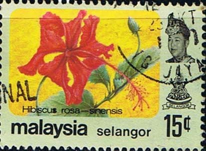 Selangor 1979 Flowers SG 162 Fine Used
