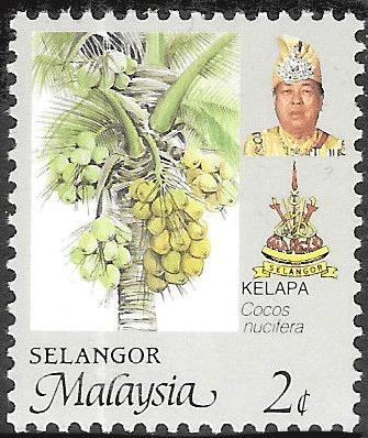 Selangor 1986 Agricultural Products of Malaysia SG 177 Fine Mint
