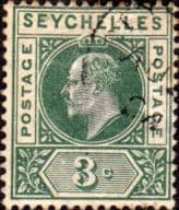 Seychelles 1906 King Edward VII SG 61 Fine Used