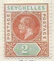 Seychelles 1912 King George V SG 71 Fine Mint