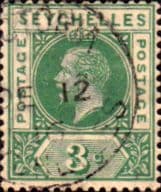 Seychelles 1912 King George V SG 72 Fine Used