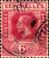 Seychelles 1917 King George V SG 85 Fine Used
