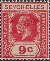 Seychelles 1921 King George V SG 106 Fine Mint