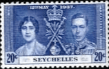 Seychelles 1937 Coronation SG 134 Fine Mint
