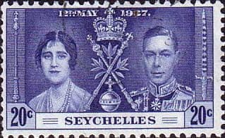 Seychelles 1937 Coronation SG 134 Fine Used