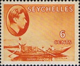Seychelles 1938 King George VI SG 137 Fine Mint