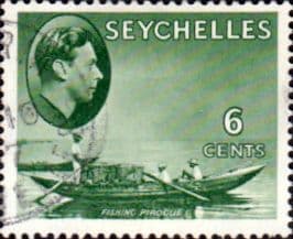 Seychelles 1938 King George VI SG 137b Fine Used