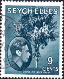 Seychelles 1938 King George VI SG 138ab Fine Used