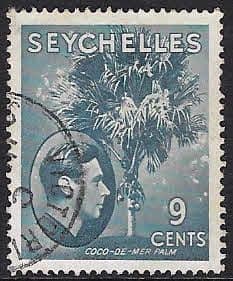 Seychelles 1938 King George VI SG 138ac Fine Used