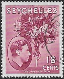 Seychelles 1938 King George VI SG 139cd Fine Used