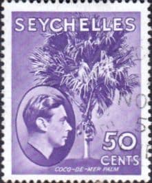 Seychelles 1938 King George VI SG 144b Fine Used