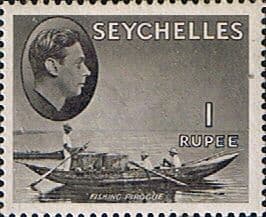 Seychelles 1938 King George VI SG 146ab Fine Mint