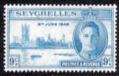 Seychelles 1946 King George VI Victory SG 150 Fine Mint