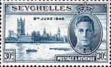 Seychelles 1946 King George VI Victory SG 151 Fine Mint