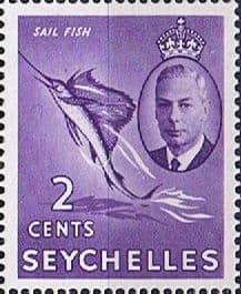 Seychelles 1952 King George VI SG 158 Fine Mint