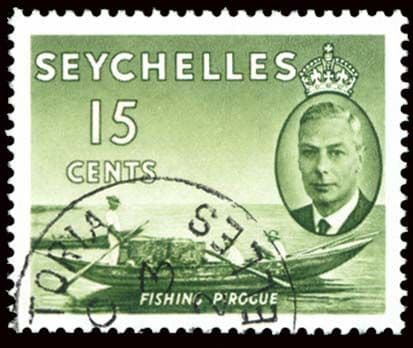 Seychelles 1952 King George VI SG 161 Fine Used