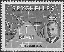 Seychelles 1952 King George VI SG 168 Fine Mint