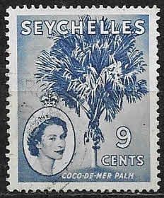 Seychelles 1954 Queen Elizabeth II SG 176 Fine Used