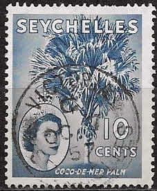 Seychelles 1954 Queen Elizabeth II SG 176a Fine Used