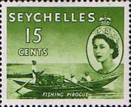 Seychelles 1954 Queen Elizabeth II SG 177 Fine Mint