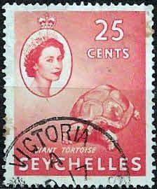 Seychelles 1954 Queen Elizabeth II SG 180 Fine Used