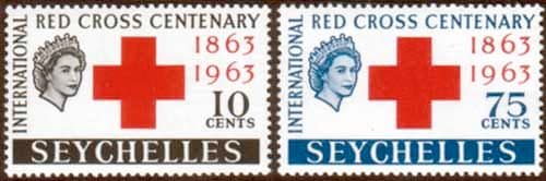 Seychelles 1963 Red Cross Centenary Set Fine Mint