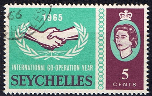 Seychelles 1965 International Co-operation Year SG 218 Fine Used