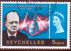 Seychelles 1966 Churchill SG 222 Fine Used