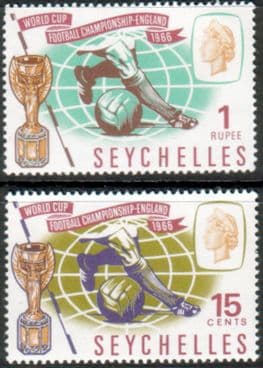 Seychelles 1966 Football World Cup Set Fine Mint