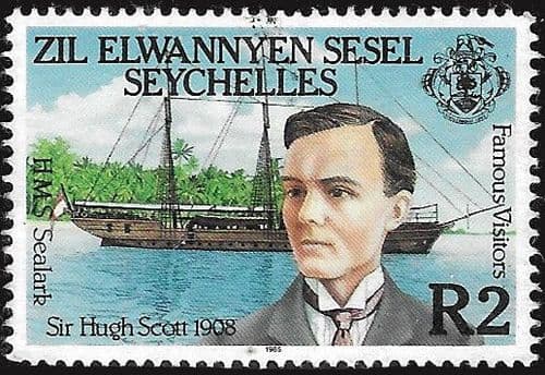 Seychelles Zil Eloigne Sesel 1985 Famous Visitors SG 126 Fine Used