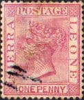 Sierra Leone 1883 Queen Victoria SG 24 Fine Used