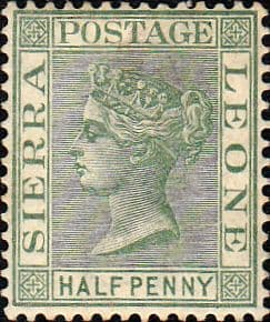 Sierra Leone 1884 Queen Victoria SG  27 Good Mint