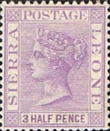 Sierra Leone 1884 Queen Victoria SG 29 Fine Mint