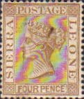 Sierra Leone 1884 Queen Victoria SG 33 Fine Used