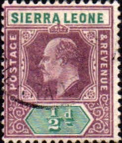 Sierra Leone 1904 King Edward VII SG 73 Fine Used