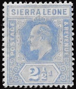 Sierra Leone 1907 King Edward VII SG 103 Fine Mint