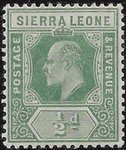 Sierra Leone 1907 King Edward VII SG  99 Fine Mint