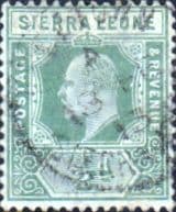 Sierra Leone 1907 King Edward VII SG 99 Fine Used