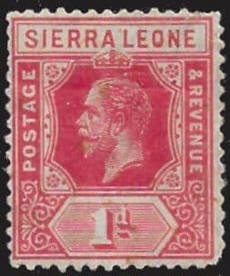 Sierra Leone 1912 King George V SG 113 Fine Mint