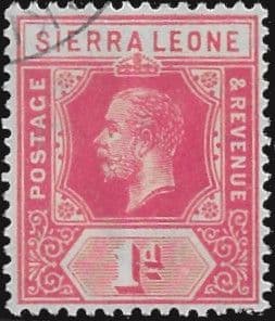 Sierra Leone 1912 King George V SG 113b Fine Used
