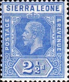Sierra Leone 1912 King George V SG 116a Fine Mint