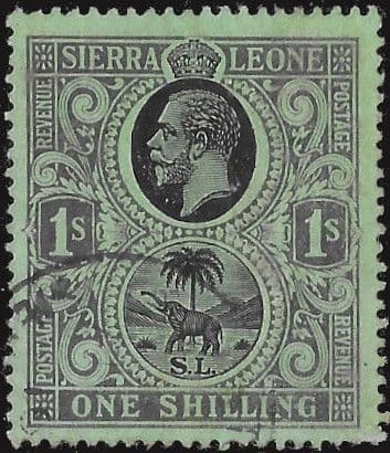 Sierra Leone 1912 King George V SG 124a Fine Used
