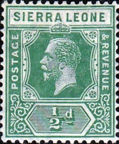Sierra Leone 1921 King George V SG 131 Fine Mint