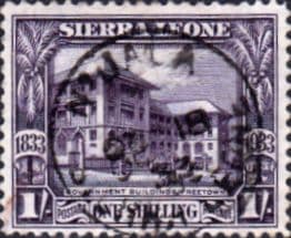 Sierra Leone 1933 King George V Abolition of Slavery and of Death of William Wilber SG 176 Fine Used