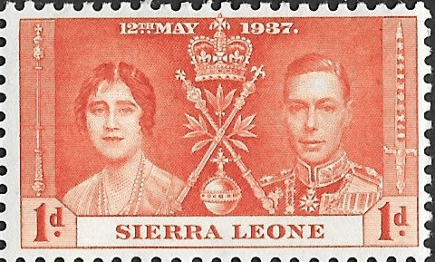Sierra Leone 1937 Coronation SG 185 Fine Mint
