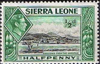 Sierra Leone 1938 SG 188 Freetown from the Harbour Fine Mint