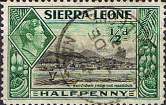 Sierra Leone 1938 SG 188 Freetown from the Harbour Fine Used