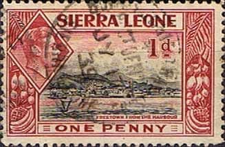 Sierra Leone 1938 SG 189 Freetown from the Harbour Fine Used