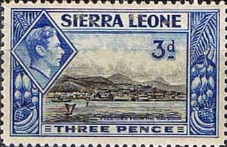 Sierra Leone 1938 SG 192 Freetown from the Harbour Fine Mint